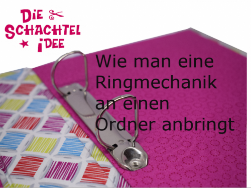 4-Ring-U-Bügel Ordner f.Aufhängen v Ringbuchmechanik Ringbuch 2-Ring Anleitung 